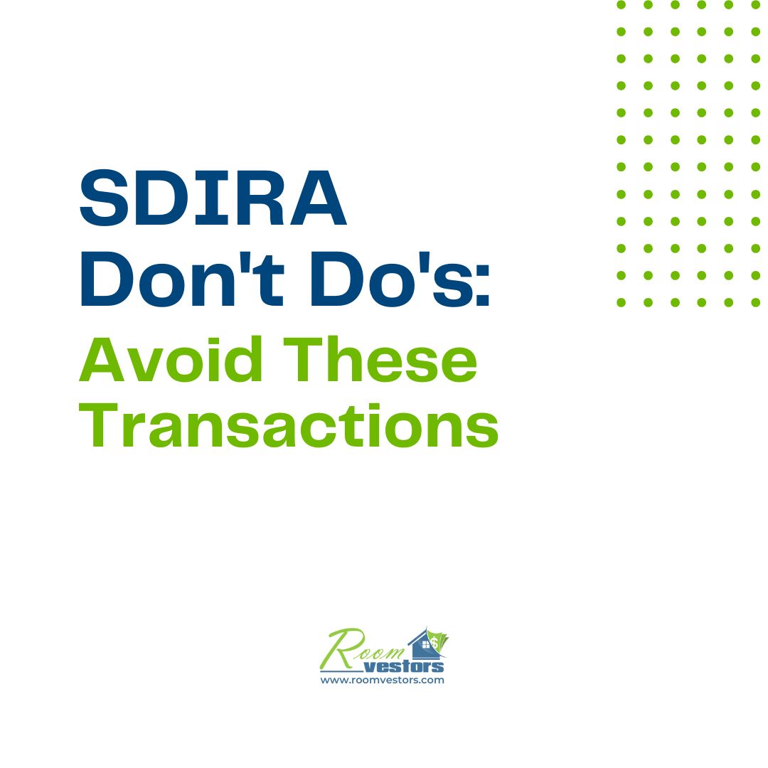 Your #SDIRA can't be your personal piggy bank. No buying from yourself, living in its investments, or early withdrawals. Hire help and keep the income growing tax-deferred.

#Roomvestors #RealEstateInvesting #SelfDirectedIRA #SDIRAtips #SDIRAinvesting #IRA #RetirementPlanning