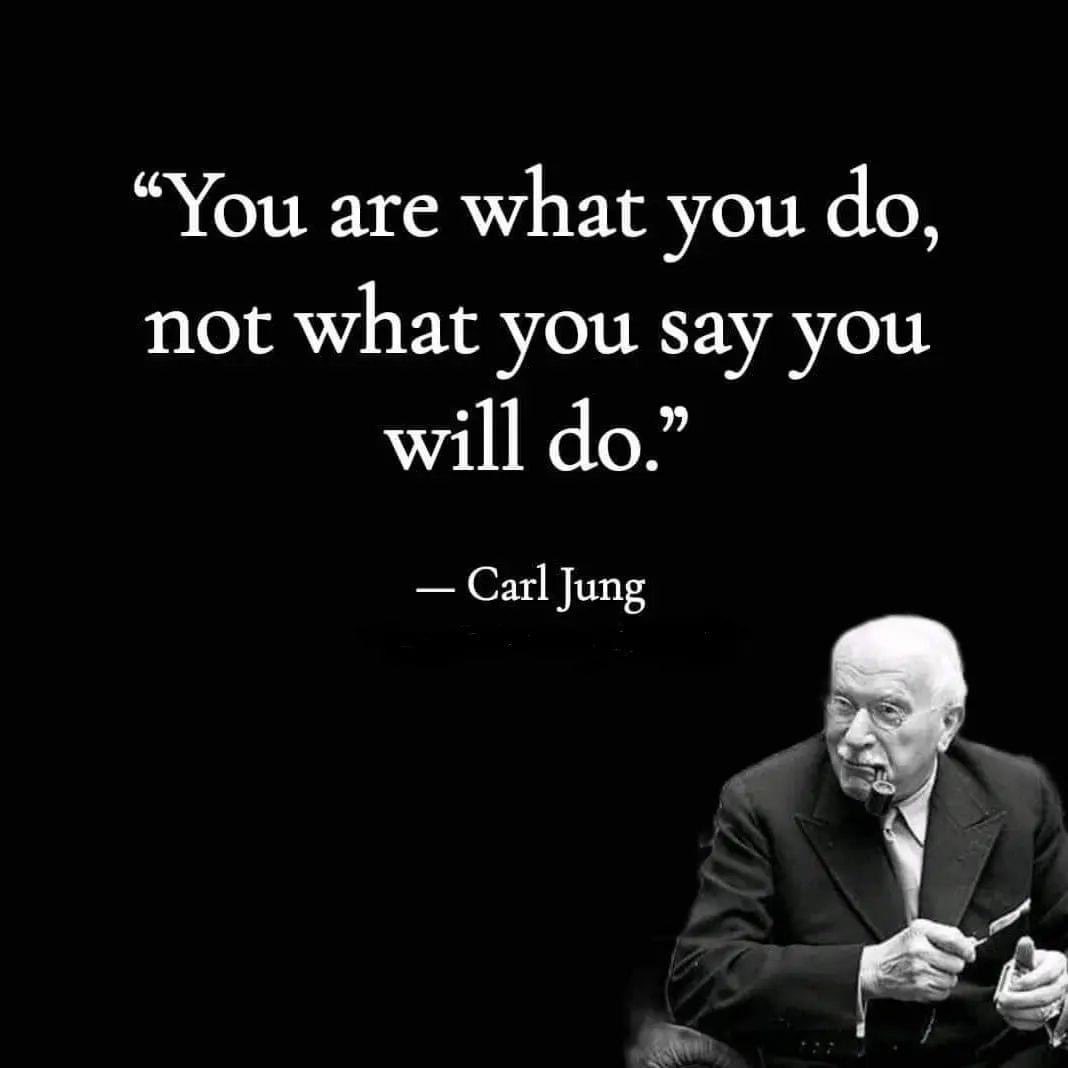 Don’t talk about it, be about it.