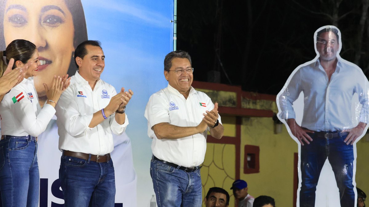 Desde #Tekantó, nuestro próximo Gobernador, <a href="/RenanBarrera/">Renán Barrera</a> y la futura Alcaldesa de ese municipio, Marisol May, reiteraron el compromiso de trabajar de manera coordinada para que esa población y Yucatán sigan siendo seguros y tranquilos para que todas las familias puedan vivir.