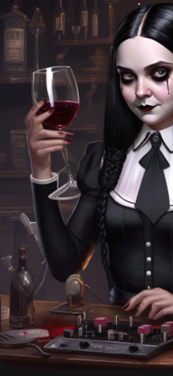 ❤️🖤💀🔪🩸💋 'It's WEDNESDAY!'🍷 #wednesdayvibes #WednesdayAddams