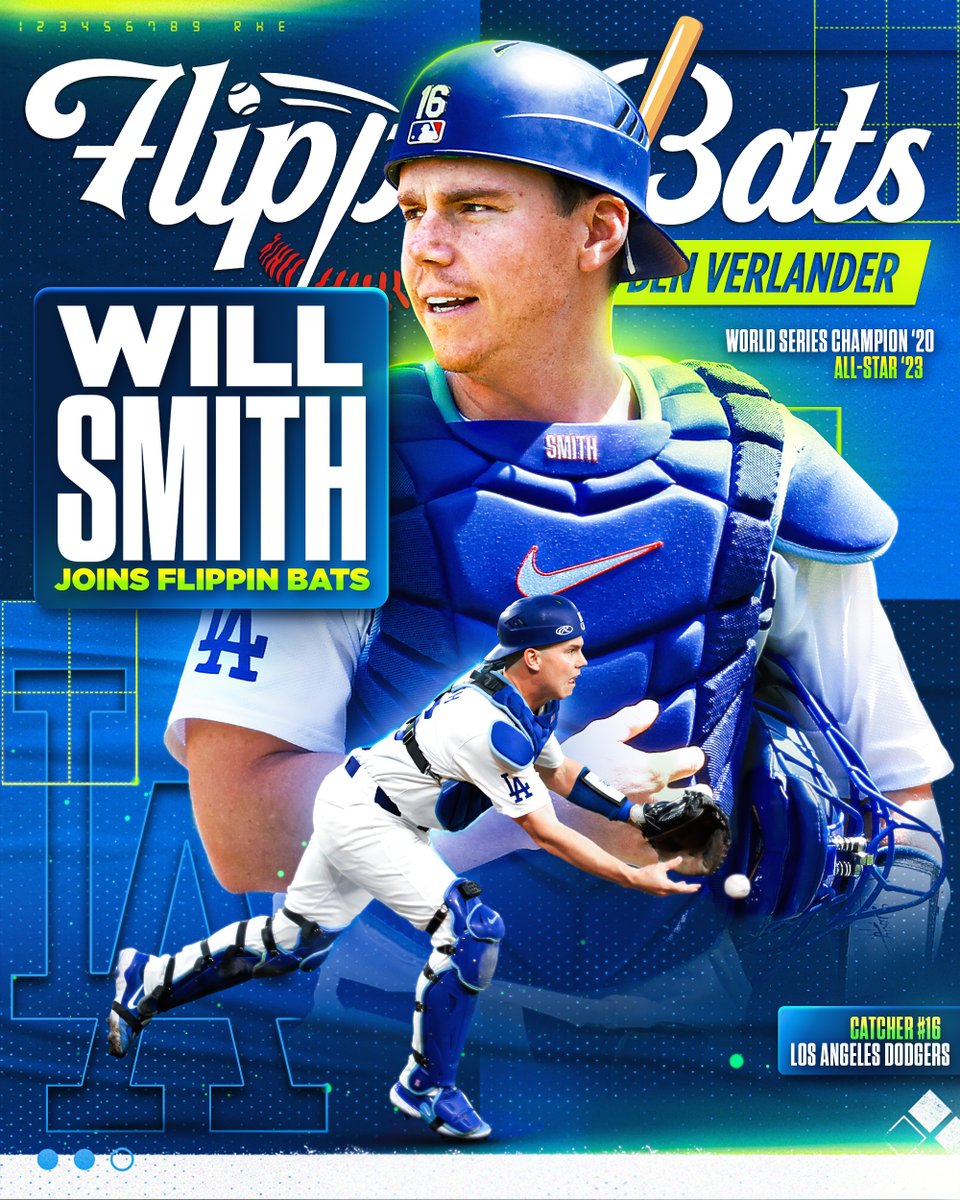 Coming tomorrow on Flippin' Bats... the Fresh Prince, @will_smith30! 🤴@Dodgers