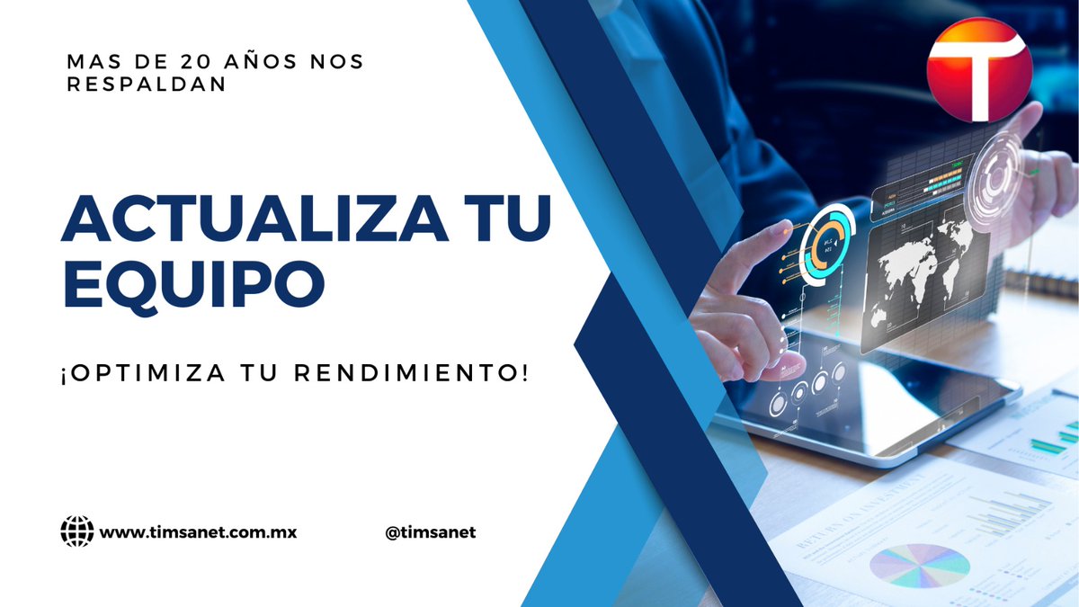 "Invierte en el futuro de tu empresa: ¡Cambia tu equipo por tecnología de punta!"

#Tecnologia #timsanet #renovar