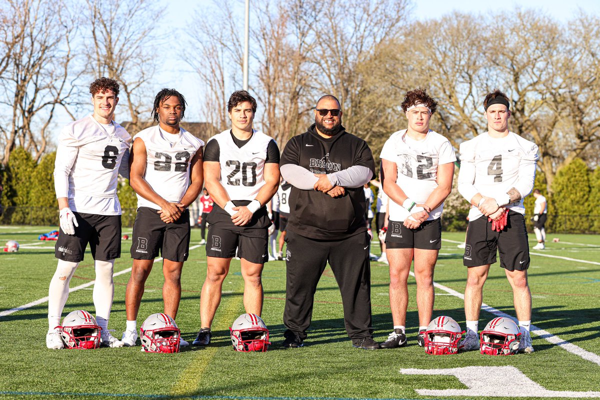 BrownU_Football's tweet photo. Spring Ball 2k24 ✅

#EverTrue https://t.co/qA0nDVWRfE