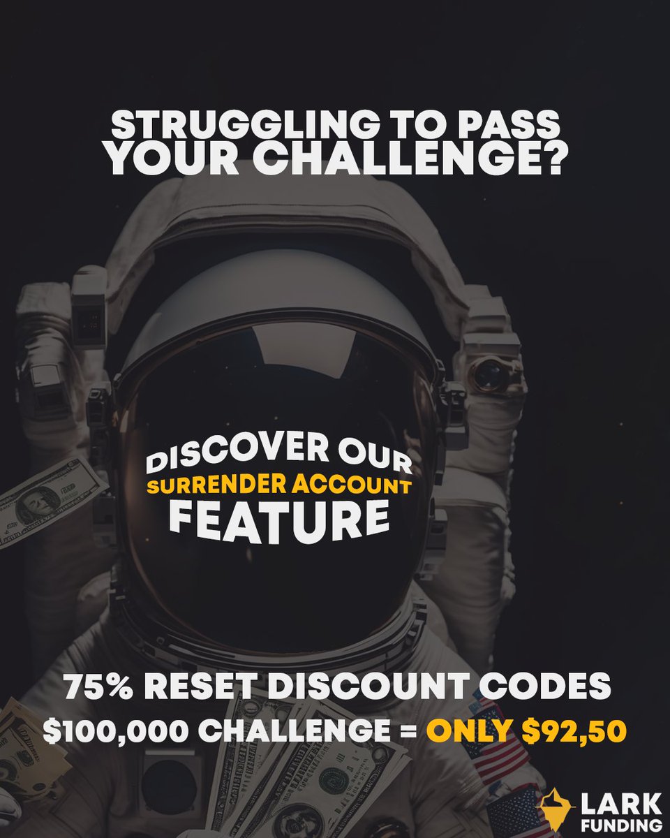 75% discount codes? Only at Lark Funding.