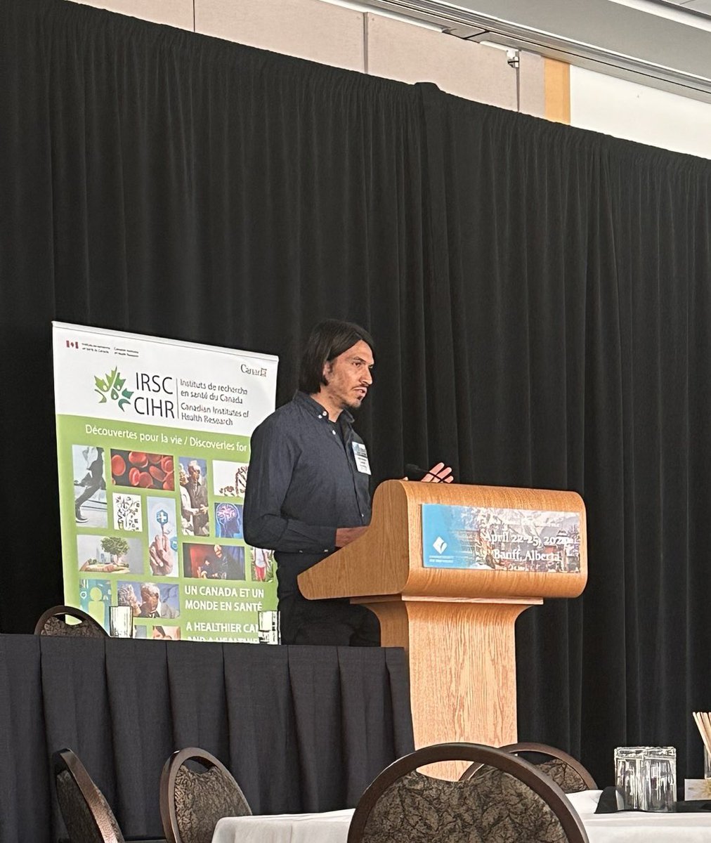 Early Career Investigators Dr. Ajitha Thanabalasuriar (@AjithaT4) and Dr. Johnathan Canton (@CantonJohnathan) present outstanding research made possible by @CIHR_IRSC funding 🎉 #CSI2024