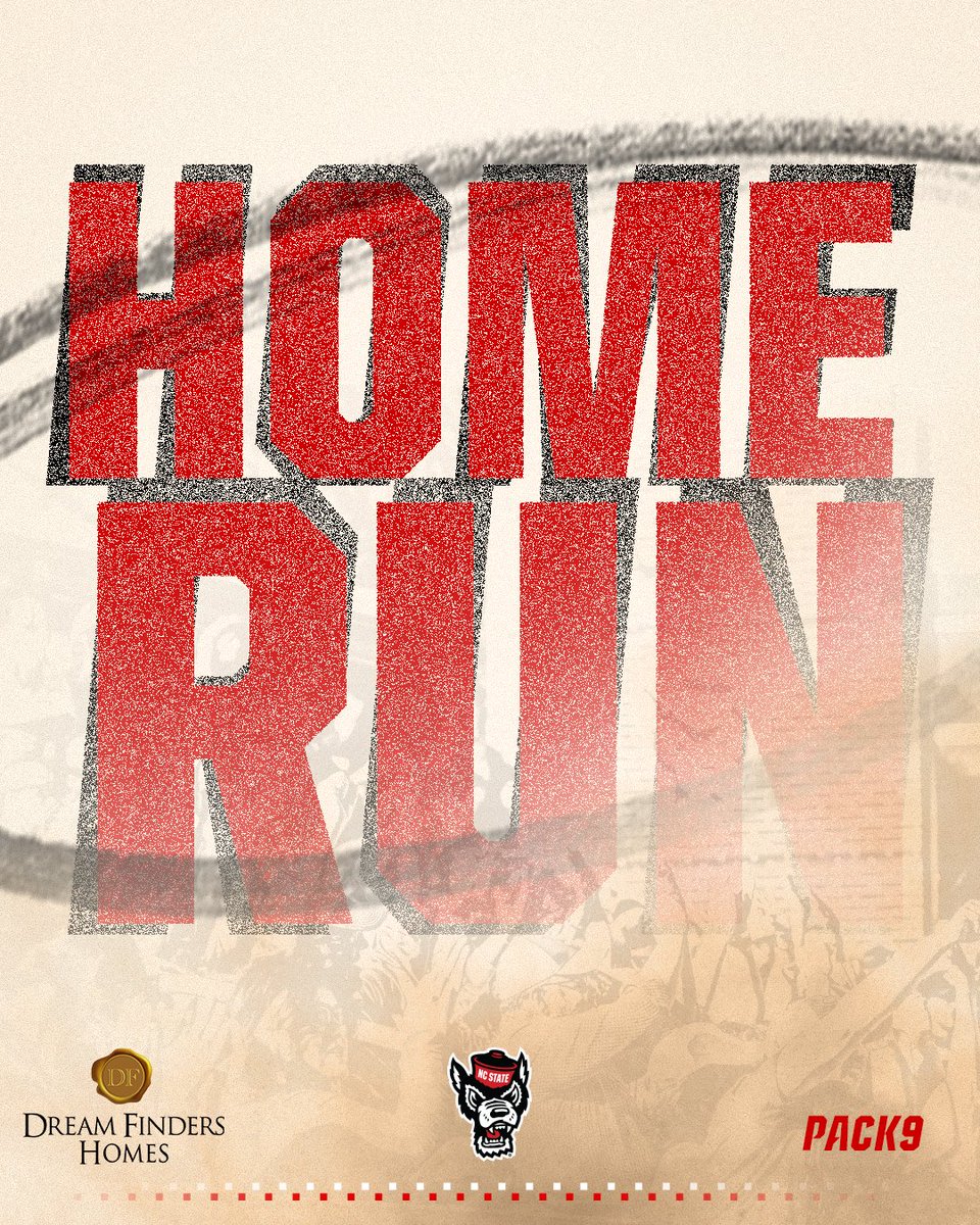 BACK. TO BACK. TO BACK!!!!! Hogue, A-Mak and Cozart all go yard to make it 4-2 Wolfpack!!! #Pack9 | @Dream_Finders