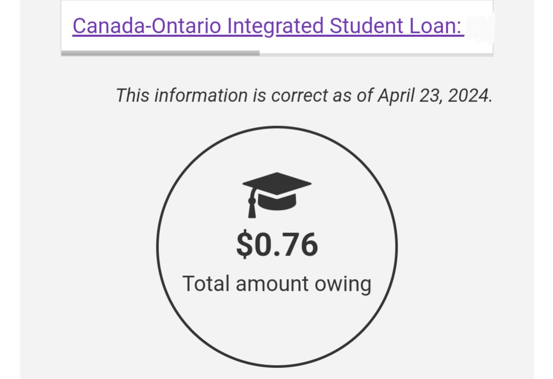 Begone foul student loan