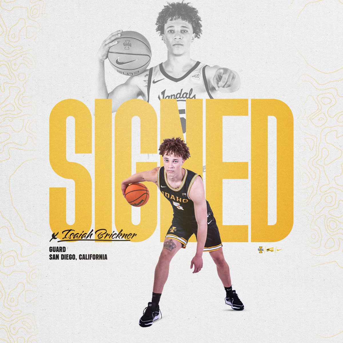 SIGNED » 𝕀𝕤𝕒𝕚𝕒𝕙 𝔹𝕣𝕚𝕔𝕜𝕟𝕖𝕣 Welcome the California native and Marist College transfer to the Vandal family! 📝 » govandals.com/news/2024/4/23… #GoVandals