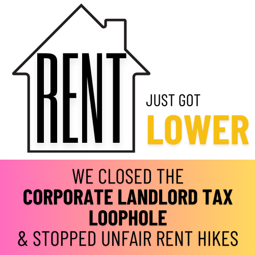 Today our legislation closing the corporate landlord tax loophole passed UNANIMOUSLY at the @sfbos and put City on record: Unfair rent hikes have no home in SF. Thanks to my co-sponsors & tenant advocates for your steadfast work to get this done. @TenantsUnionSF @housingrightsSF