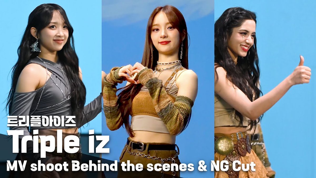 [4K] Triple iz 'HALLA' MV shooting Behind the scenes & NG Cut @ Triple iz : Road To Debut

👉 youtu.be/gh5agcVEvhI?si…

#TRIPLE_IZ #DITA #E_JI #ARIA #트리플아이즈 #디타 #이지 #아리아 #IZLAND #HALLA