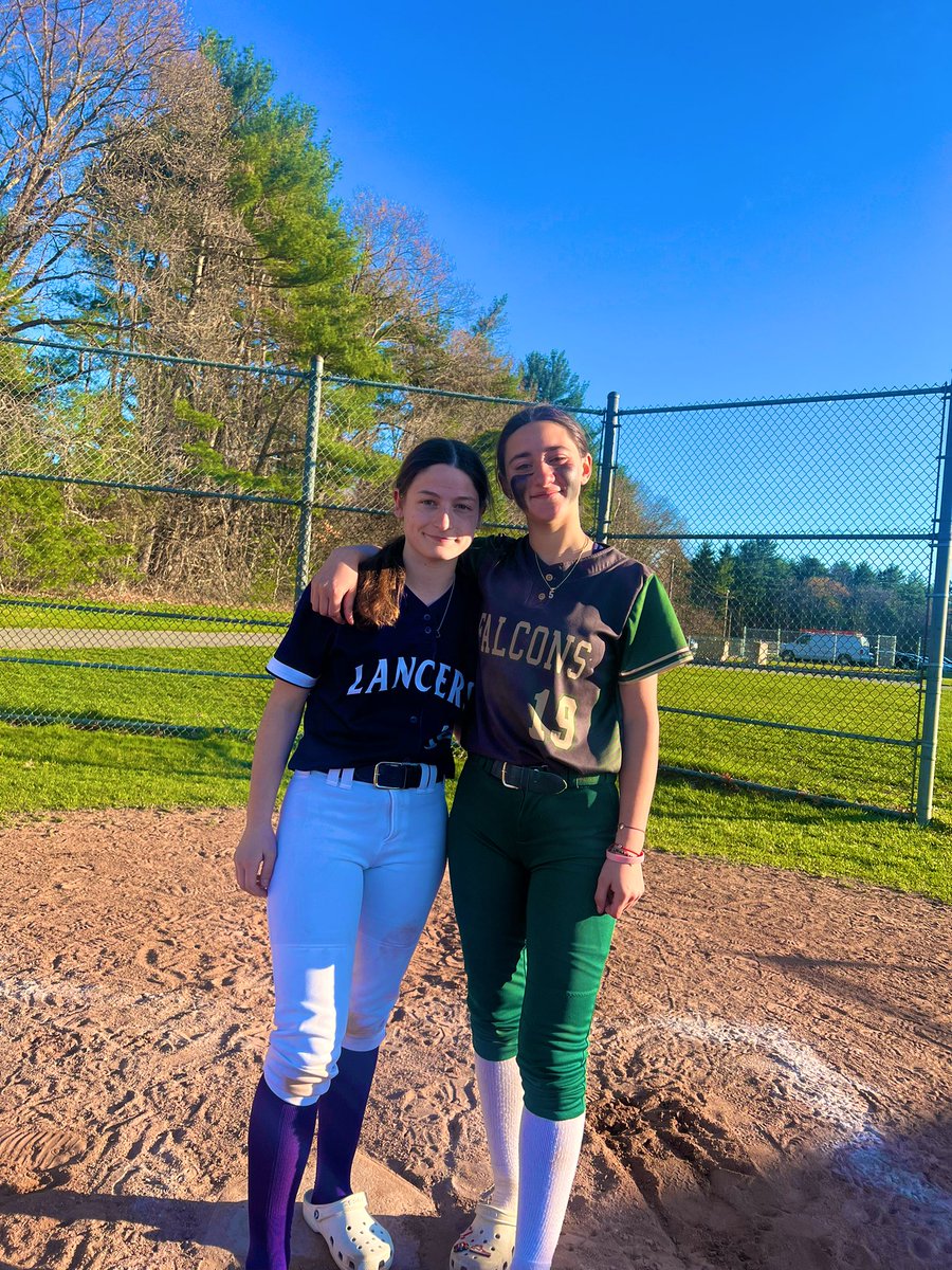 So happy I got to play against my teammate today! Can’t wait to play summer ball with you. But on another note me and my team took the big win against Norton 9-4 <a href="/SoaresAvery/">Avery Soares</a> <a href="/RITG_18uGniadek/">RI Thunder 18U Premier</a>