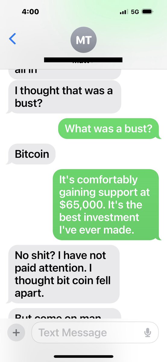 This is a 54-year-old man in 2024. Bitcoin fell apart?!?