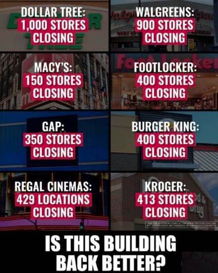 Really, #BuildBackBetter? #Bidenomics ☠️ #AmericaLast