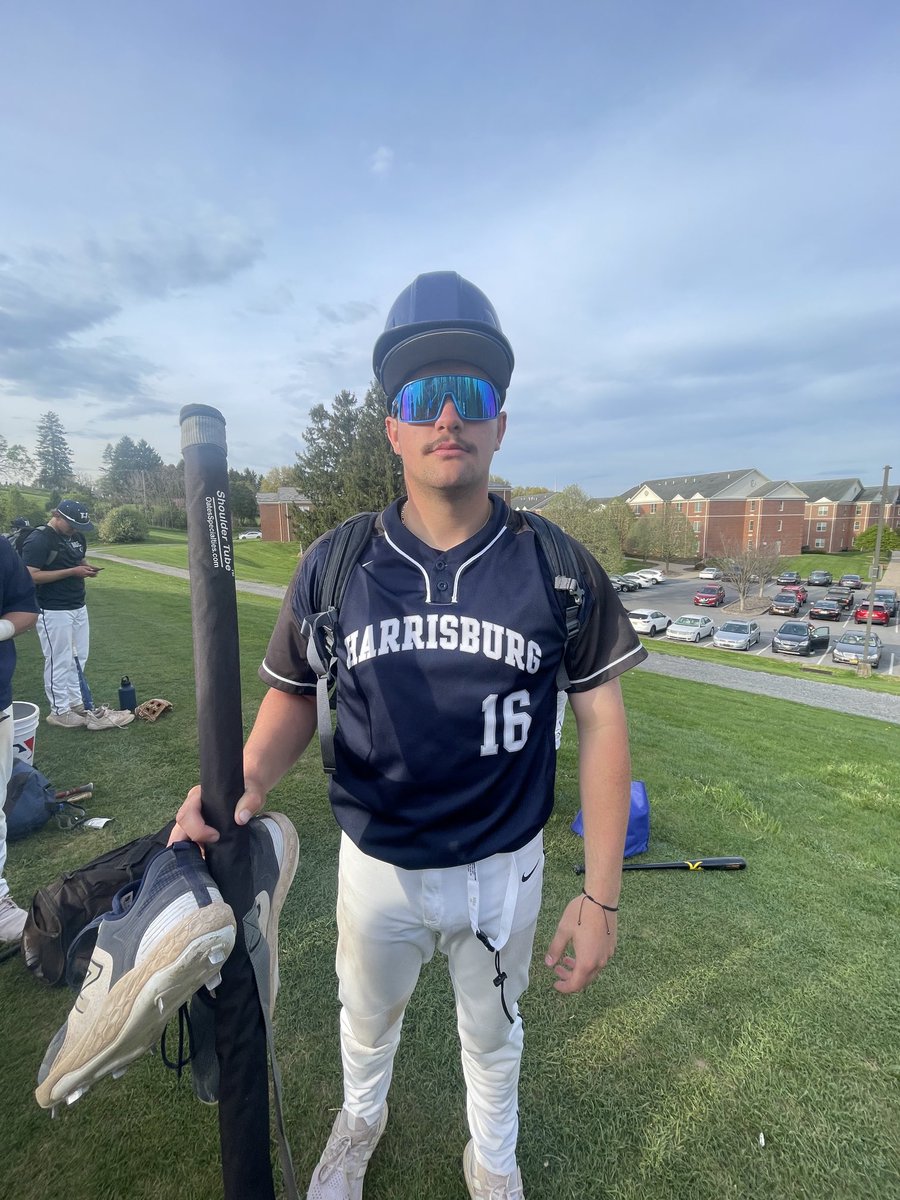 PSHbgBaseball's tweet photo. Aidan Bergholc earns the helmet! He tossed 6 IP, 10 K’s, 1 hit, 0 runs. The win is 8 straight for the team. Great start to the last week of the regular season. https://t.co/f6VHmn5g1x