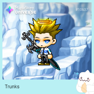 Wowlet_K's tweet photo. @MaplestoryU @MaplestoryU 
In Trunks we trust baby! https://t.co/ihQlkUbqL9