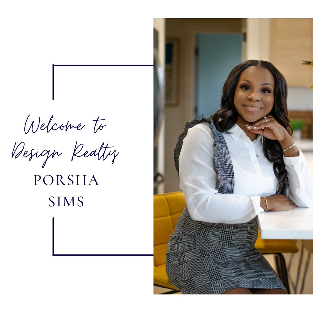 We are thrilled to welcome Porsha Sims to our team! 🎉

Looking to purchase or sell a home? Reach out to Porsha today!

Porsha Sims
Real Estate Broker
porsha.sims@designwarealty.com
+1 (206) 604-8439

#WashingtonRealEstate #WARealtor #SeattleHomes #WAHomeSearch