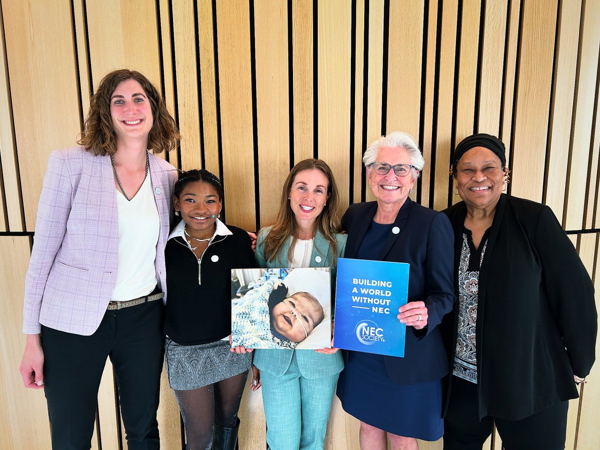 Our team is in Sacramento today with @ucmilkbank in support of @asmakilahweber AB 3059, which would provide more donor milk to CA’s medically fragile infants in the ICU at risk of necrotizing enterocolitis. Learn more and get involved at NECsociety.org 
#preventNEC