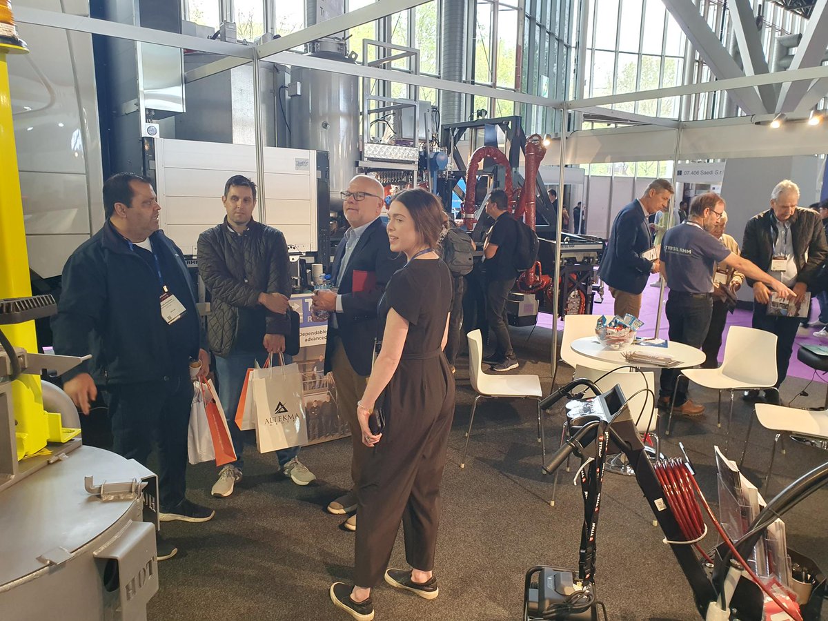 MRLequipment's tweet photo. Thank you to everyone that stopped by the Trysil booth at #Intertraffic Amsterdam 2024 to discuss the Mini Mac and innovative products. A lot of great conversation. See everyone in 2026! #Trysil #MRLEquipment https://t.co/bfdJJev9qa