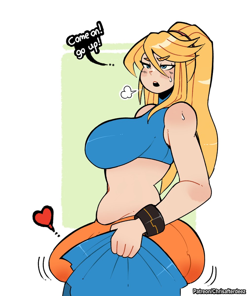 thehornyzen's tweet photo. Samus is just too big on both sides 🍑🍆🥴 https://t.co/dOfD2LL7RO