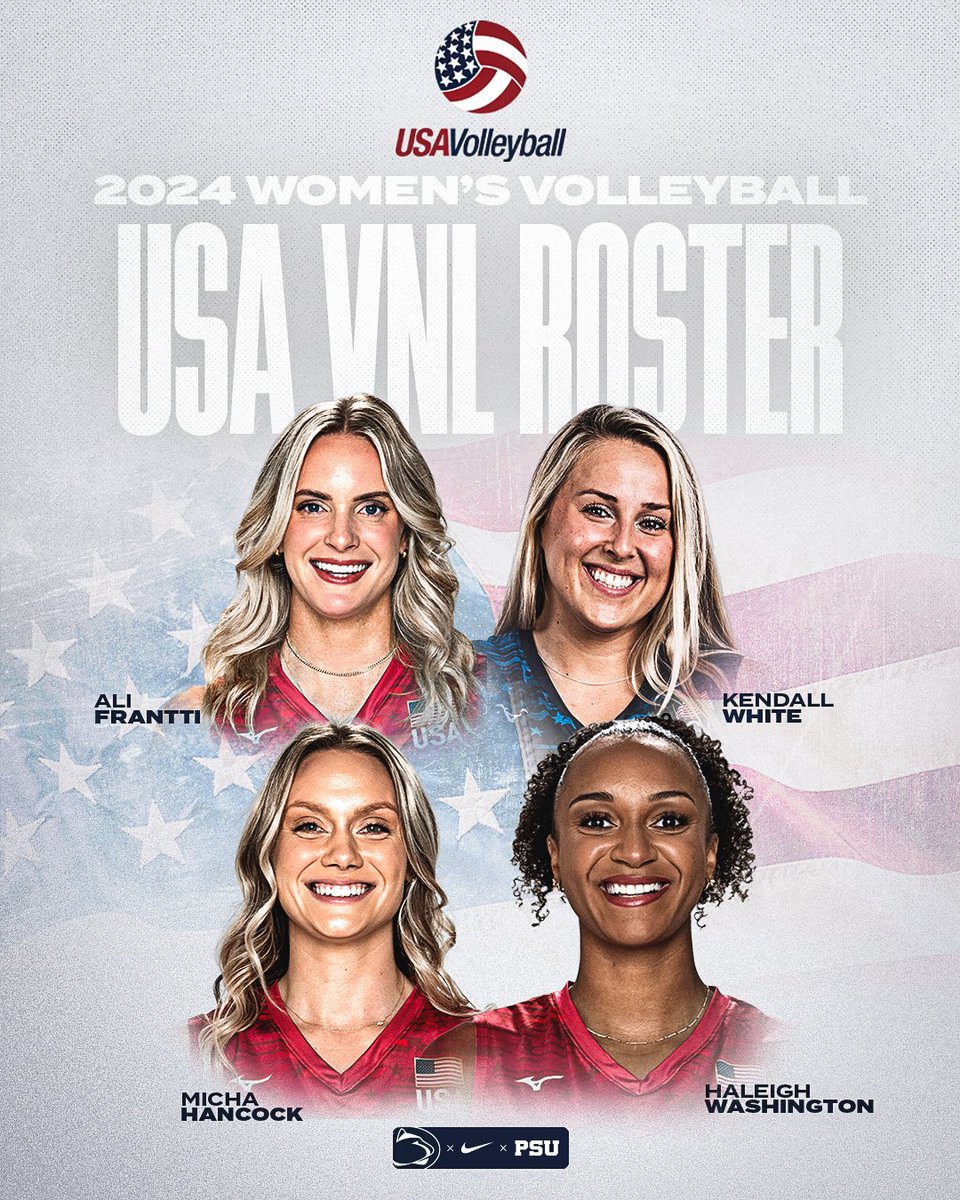🦁x🇺🇸 Former Penn State greats continue to be an integral part of @USAVolleyball! #WeAre