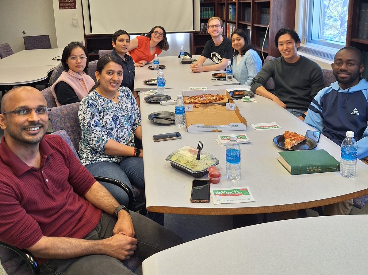 Libia F. GĂłmez-Trejo (@libiagomezt) on Twitter photo We had a great lunch with <a href="/nobolly/">Tatsuya Nobori</a>! He talked about his research regarding single-cell and spatial analysis of gene expression in plants and about his mentoring perspective <a href="/UNL_PSI/">UNL PSI</a> <a href="/UNL_PSI/">UNL PSI</a> <a href="/UNLPPathGrads/">UNL Plant Path Grads</a> <a href="/CropsUNL/">UNL CROPS</a> <a href="/UNL_Biochem/">Nebraska Biochem</a> <a href="/vt_jithesh/">Jithesh Vijayan</a> <a href="/Siludahal/">Shilu Dahal</a> We had a great lunch with <a href="/nobolly/">Tatsuya Nobori</a>! He talked about his research regarding single-cell and spatial analysis of gene expression in plants and about his mentoring perspective <a href="/UNL_PSI/">UNL PSI</a> <a href="/UNL_PSI/">UNL PSI</a> <a href="/UNLPPathGrads/">UNL Plant Path Grads</a> <a href="/CropsUNL/">UNL CROPS</a> <a href="/UNL_Biochem/">Nebraska Biochem</a> <a href="/vt_jithesh/">Jithesh Vijayan</a> <a href="/Siludahal/">Shilu Dahal</a>