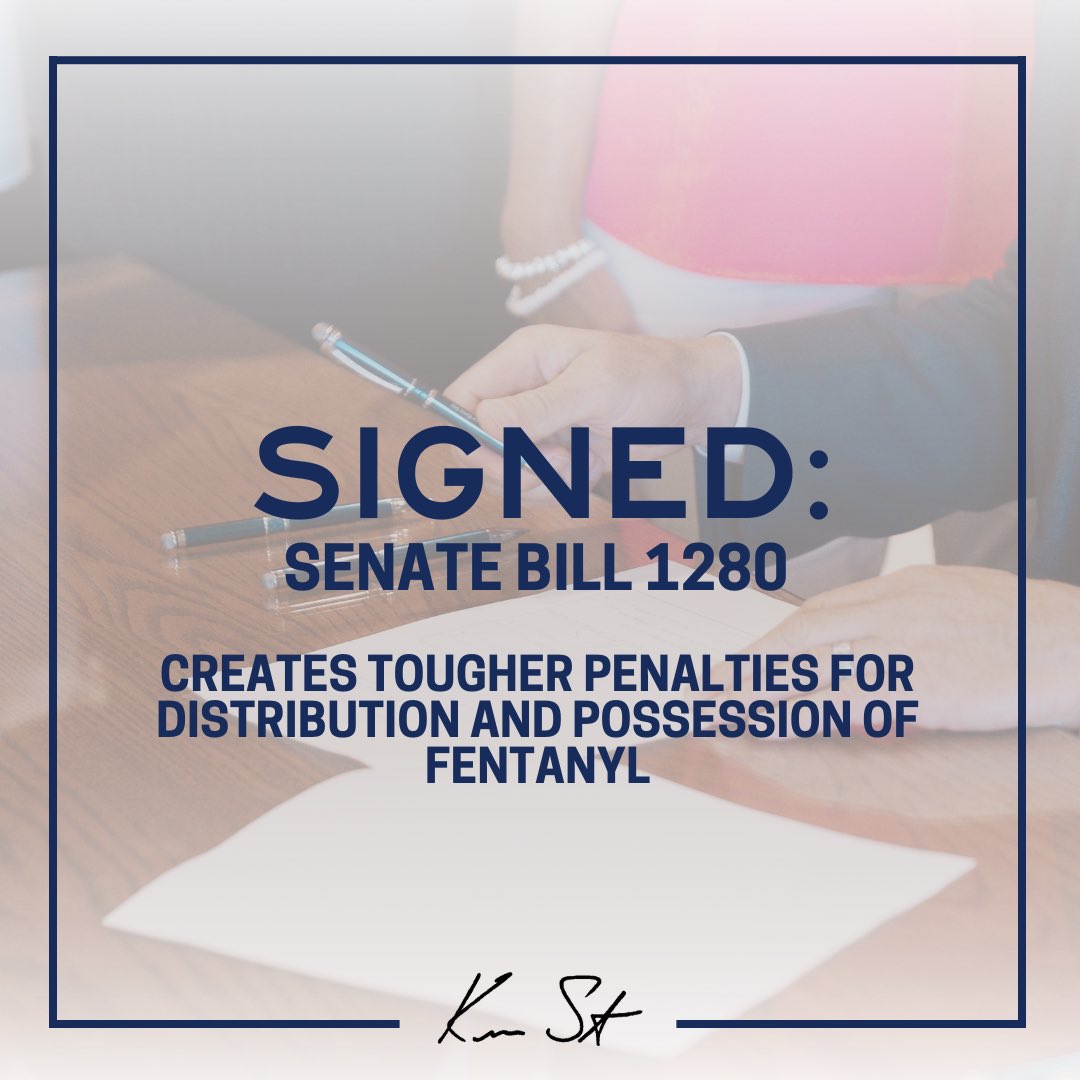 Oklahoma is cracking down on fentanyl and distributors.

My priority is law and order— and that means protecting our state from predatory drug dealers who are killing Oklahomans with fentanyl.