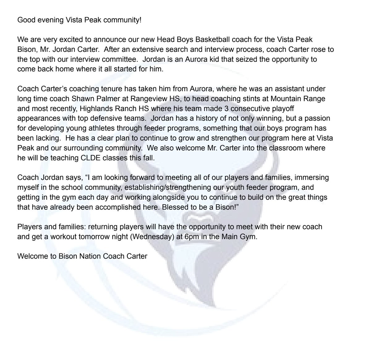 Vista PEAK Athletics tweet media