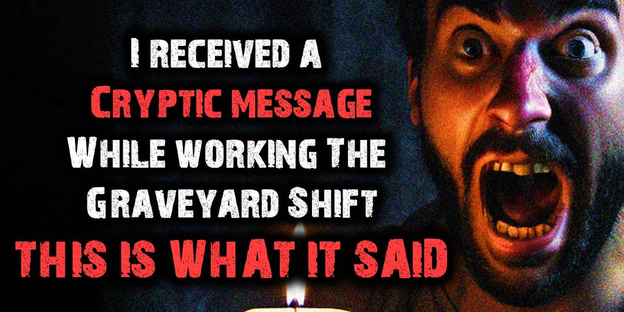 ***SCARY STORY ALERT***

youtube.com/watch?v=eIIkdU…

LISTEN FREE ON YOUTUBE NOW!
#horror #Horrorstory #Creepy #scary #creepypasta #ufox #ufotwitter #uapx #Smackdown #uaptwitter #scarystory #WWERaw #Horrorfam #HorrorCommunity #WrestleMania #horrorstory #eerie