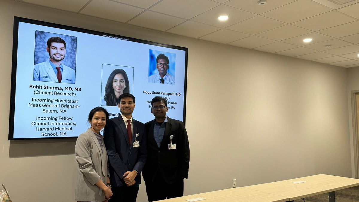 Just completed Geisinger Mini QI workshop conducted by our residents and faculty @rohit8692 @drzjgandhi @RoopParlapalli ! Looking forward to more endeavours. @WasiqueMirza #gesingergme #gme #geisingerhealth #QI #workshops