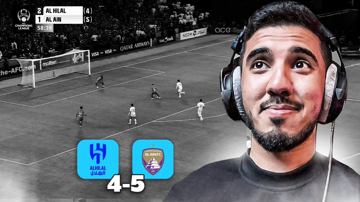 ردة فعل نصراوي 🟡 مباراة العين والهلال 5-4 | الهلال خارج كأس اسيا 🤯
youtu.be/CzWQzZ0gvUg