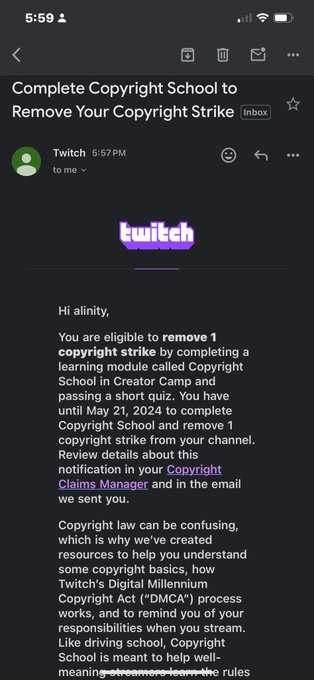 I’ve been copy-struck! And I gotta attend copyright school ?? https://t.co/5KPcOwVdAx