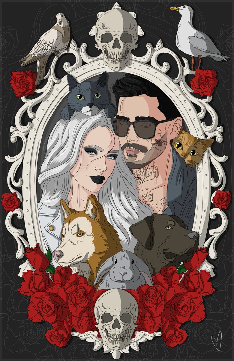 Cadeau de mariage RP d'Allan pour Swann.
Merci à <a href="/wolfielpz/">sarah.</a> pour le travail réalisé ! C'est incroyable !