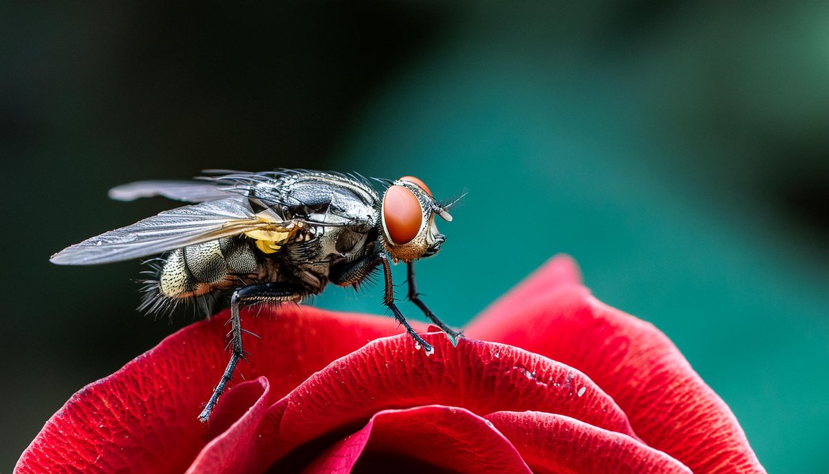 #Adobefirefly 3

💬 Prompt: 
Macro shot of [insect] on a [ plant], soft lighting, professional photography, day time, highly detailed.