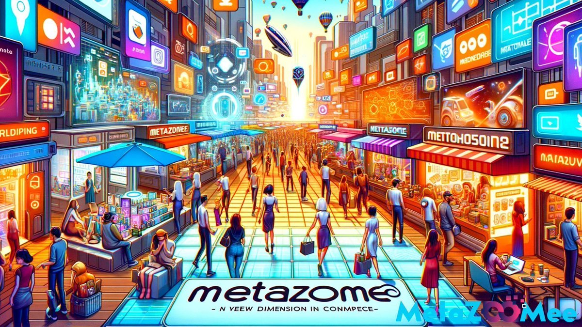 🌐 Join MetaZooMee's global virtual marketplaces! Shop, sell, and explore a world of digital goods and services. A new dimension of commerce awaits! #MetaZooMeeMarket #VirtualShopping #MetaZooMee $MZM 🛒