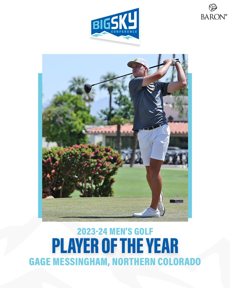 Men's Golf Player of the Year ⛳️ #ExperienceElevated