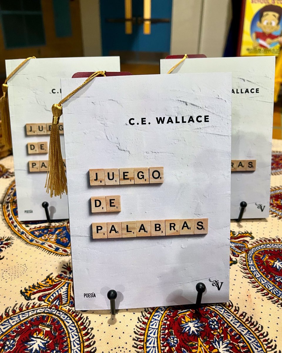 ¡Feliz Día Mundial del Libro! 📚 Si buscas algo para leer hoy, mi libro JUEGO DE PALABRAS está disponible en la web de @valparaisoed y cewallacewrites.com