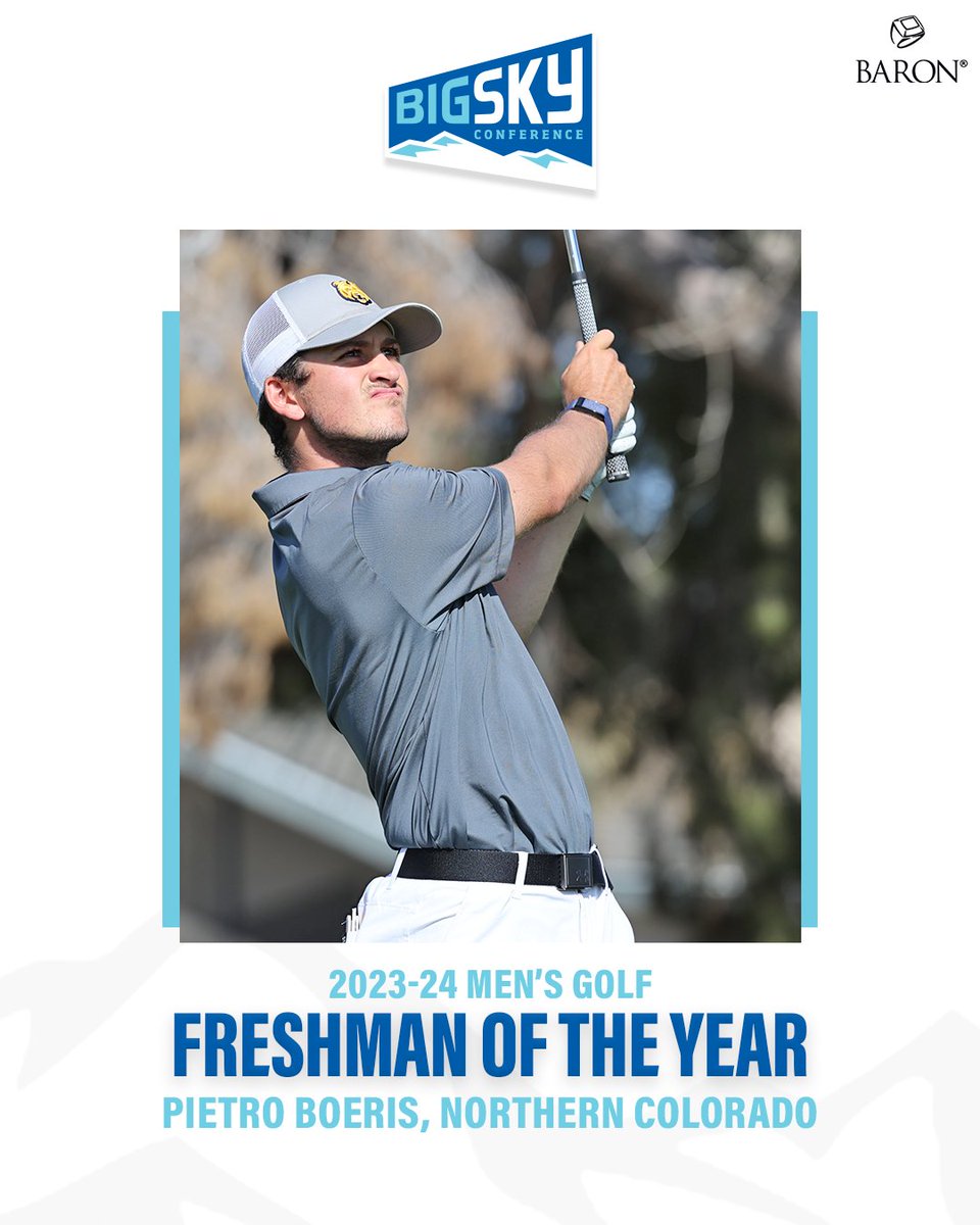 Men's Golf Freshman of the Year #ExperienceElevated