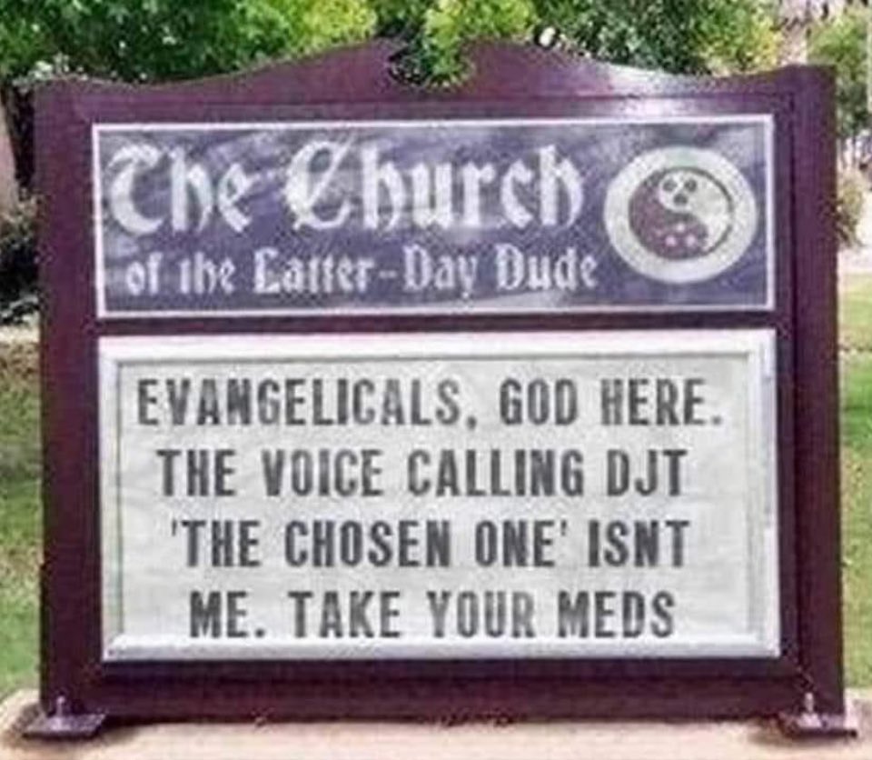 Christian here. I approve this message. A) trump is NOT a Christian. He pretends 2 be 2 expand his base & sell bibles. He’s a first class con artist. B) #VoteBlueToEndTheMadness #DemVoice1 #ONEV1 Your Emotional Support 🇨🇦