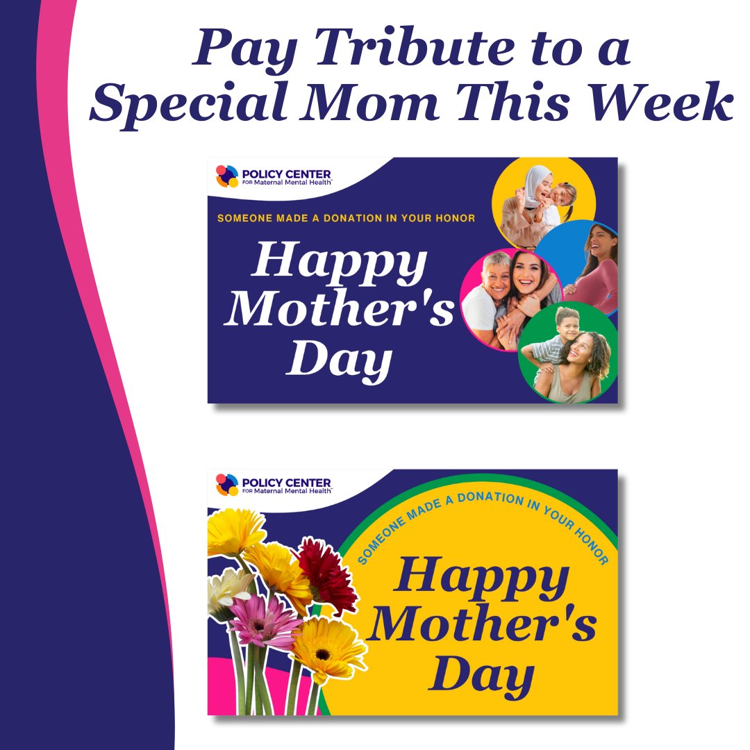 It's not too late to pay tribute to a special mom today. 100% of Mother’s Day donations will go to our advocacy work. With your donation, you can select an eCard to be sent to the recipient of your choice. #mothersday ow.ly/sgpp50Ol0ws
