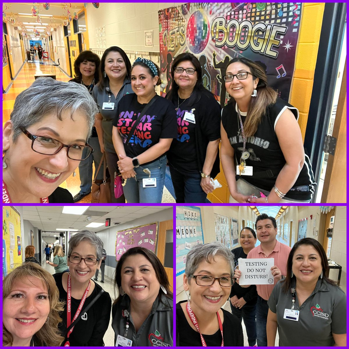 Soniaz76's tweet photo. Visited campuses early this morning to deliver good vibes on Science STAAR day. #letsboogieSTAAR #InOurTestingEra @CCISD_OAA @DrSandraClement  @JoVasquez1884 @pacastorena @salinas_deleon @ljnickleson @FedeSaqui @DriscollRangers @MartinMS_CCTX @SolomonColes https://t.co/XgnJH34Ji6