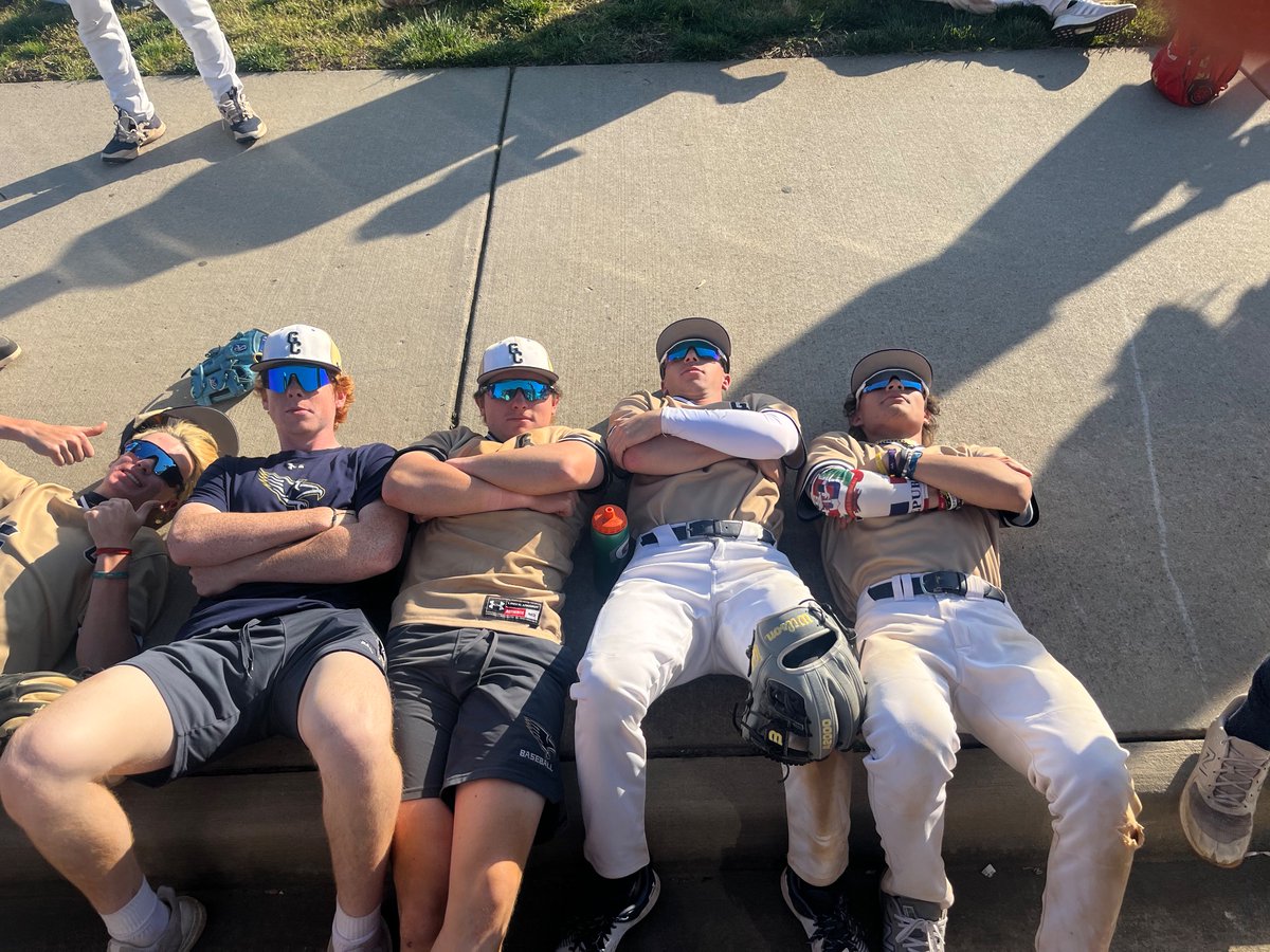 Win today over JPG 12-2! Now 15-8 and (8-5) WCAC “FOD” Stonnneee!!! And Murph!!! 🔔 with the W! Berg 3 hits! J In 3 bags! #alwayssunny #joekeefe!!!! #keeptacking #birdseyeview @GCFalconsAD @Xposure_Sports @PrepBaseballMD