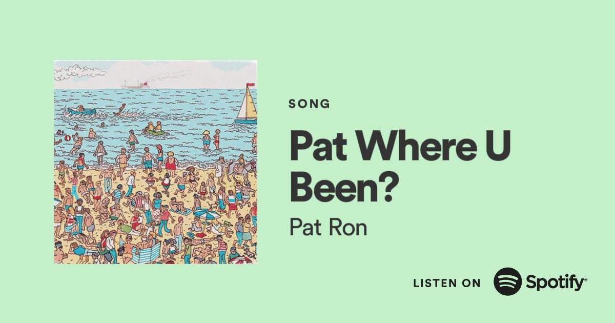 pat where u been?

open.spotify.com/track/79mMbjDF…