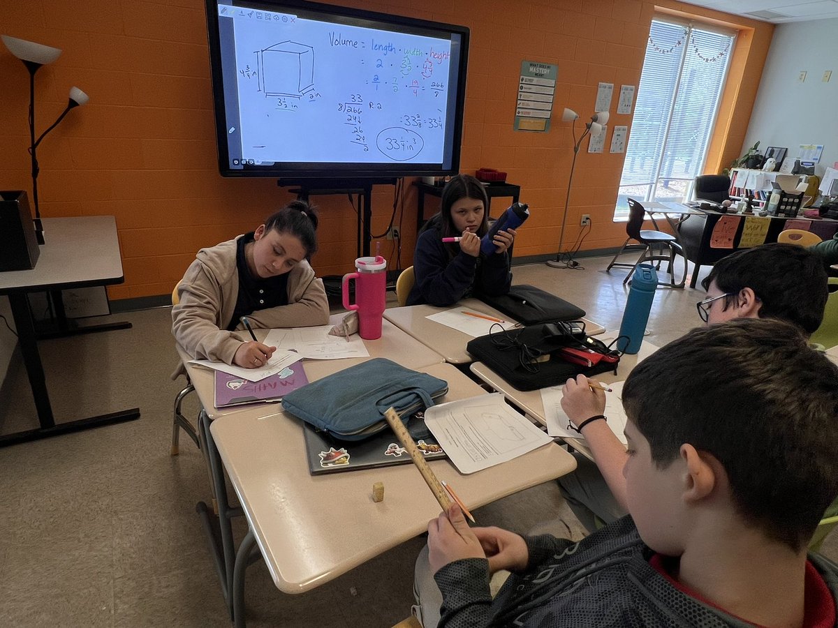 Our students are taking math to new heights with scale models of medieval structures! In a collab between math and social studies, students are taking measurements to bring our medieval manor project to life.  🏰📏🧱#integratedlearning #ourBMSA #LearningTogether