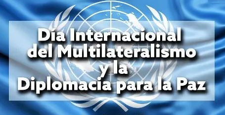 ¡En el Día Internacional del Multilateralismo y la #DiplomaciaparalaPaz, recordemos que, a través del diálogo y la negociación, podemos construir un mundo más justo y pacífico para todos! 🌐🕊️ #CubaPorLaPaz #DeZurdaTeam_🤝