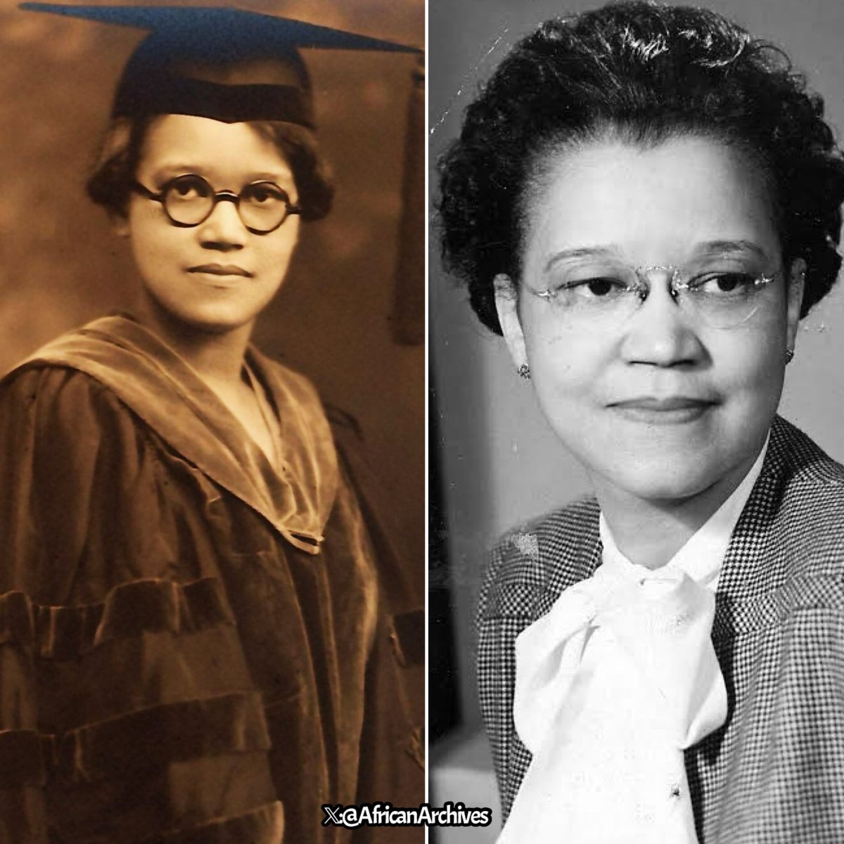 Sadie Alexander, the first black woman economist. She became the first Black woman in the U.S. to earn a doctorate degree in economics in 1921.

Sadie came from a family with a rich history of academic achievement. Her father was the first black American to graduate from the