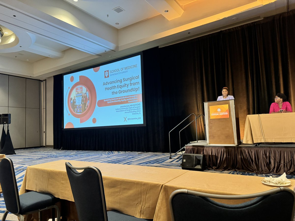 Wendy Li (@md_wendyli) on Twitter photo So amazing to hear the works by <a href="/DocKmano/">Krishna Manohar</a> <a href="/DrJasmine_MD/">Jasmine (Lee) Ivory, MD</a> about <a href="/IU_Surgery/">Indiana Surgery -Indiana Univ School of Medicine</a> ‘s dedicated work in DEI at #SEW2024 <a href="/Surg_Education/">Association for Surgical Education</a> So amazing to hear the works by <a href="/DocKmano/">Krishna Manohar</a> <a href="/DrJasmine_MD/">Jasmine (Lee) Ivory, MD</a> about <a href="/IU_Surgery/">Indiana Surgery -Indiana Univ School of Medicine</a> ‘s dedicated work in DEI at #SEW2024 <a href="/Surg_Education/">Association for Surgical Education</a>