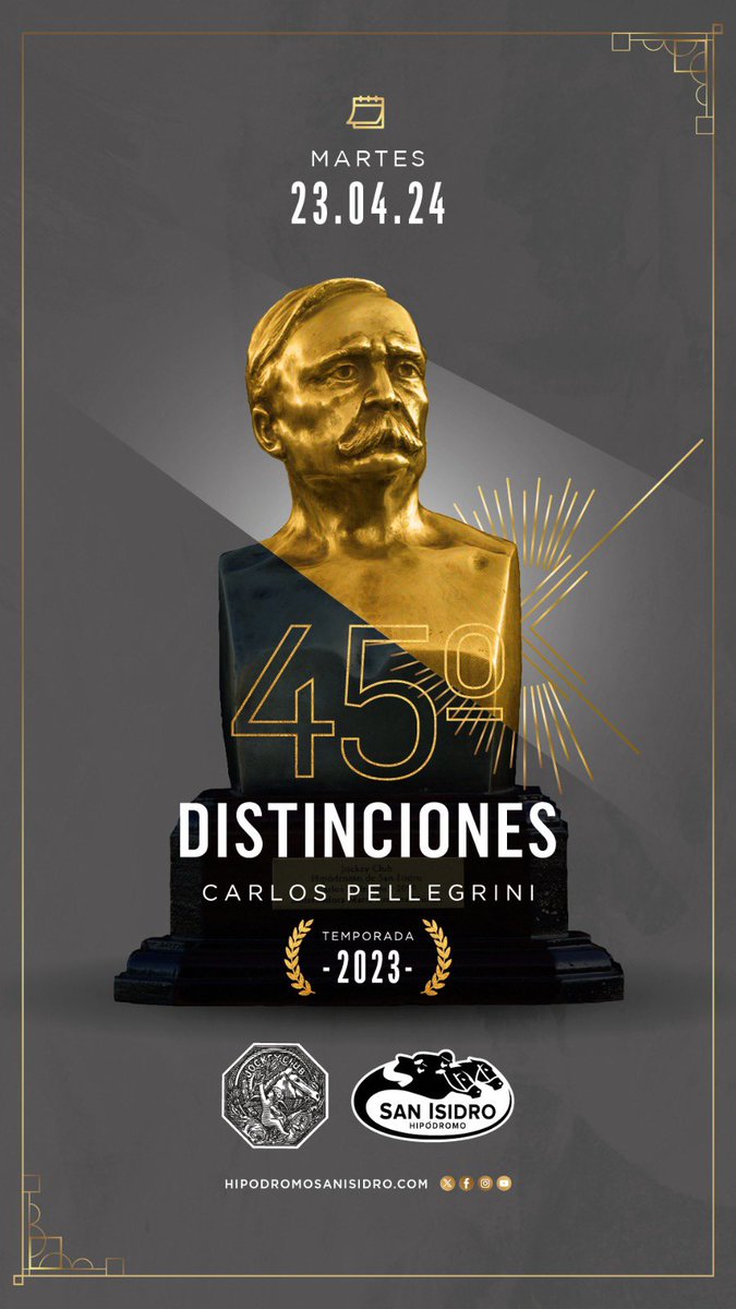 campanadlargada's tweet photo. Arrancó la 45ta edición de las Distinciones Carlos Pellegrini… primeros premios para los Mejores 2 Años Hembra (#neverwalkalone) y Macho (#darklove). Felicitaciones a todo el equipo! https://t.co/EboaTjkqkx
