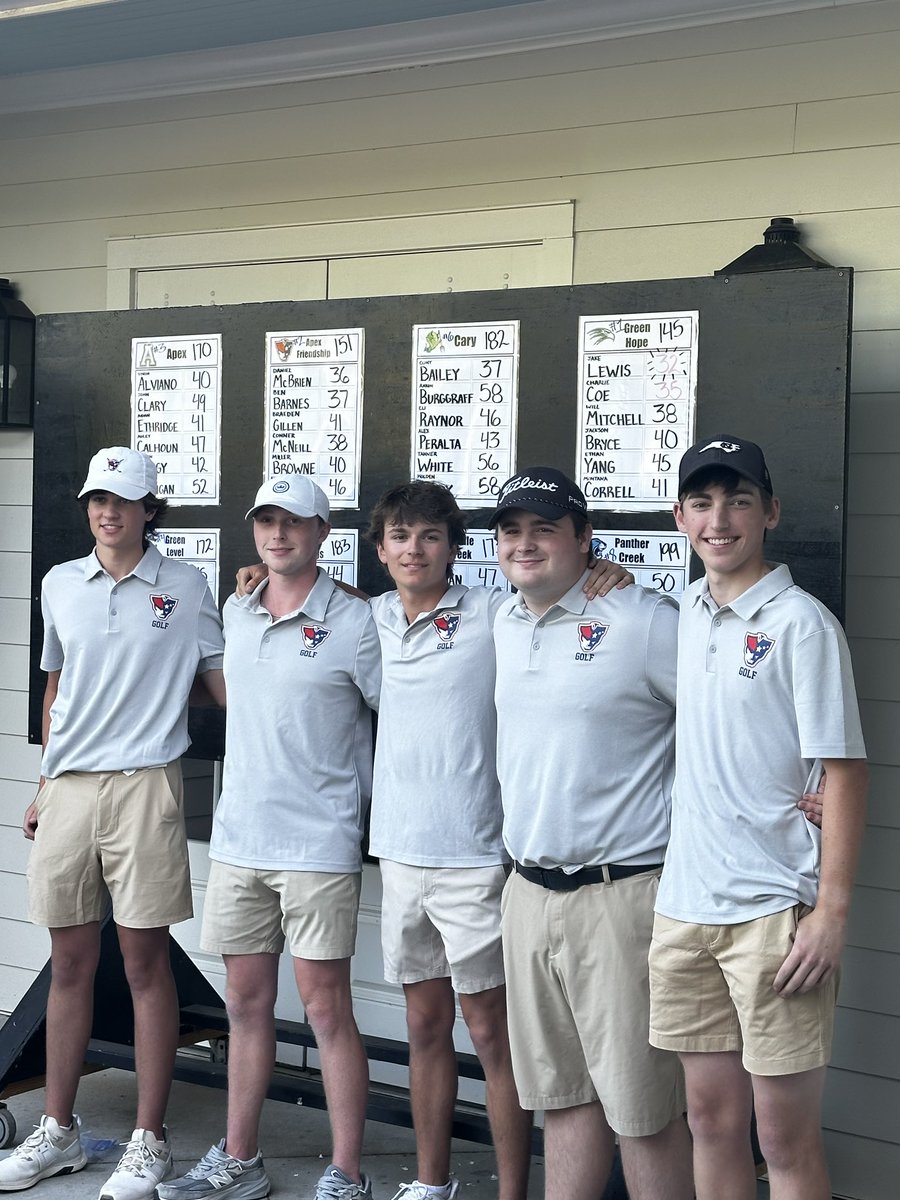 GolfAfhs's tweet photo. Great day at the golf course for the men’s golf team on Senior Day. The Patriots moved into second place in the SWAC standings entering the conference tournament next week with a 151 team score. https://t.co/iJq6D9FLmZ