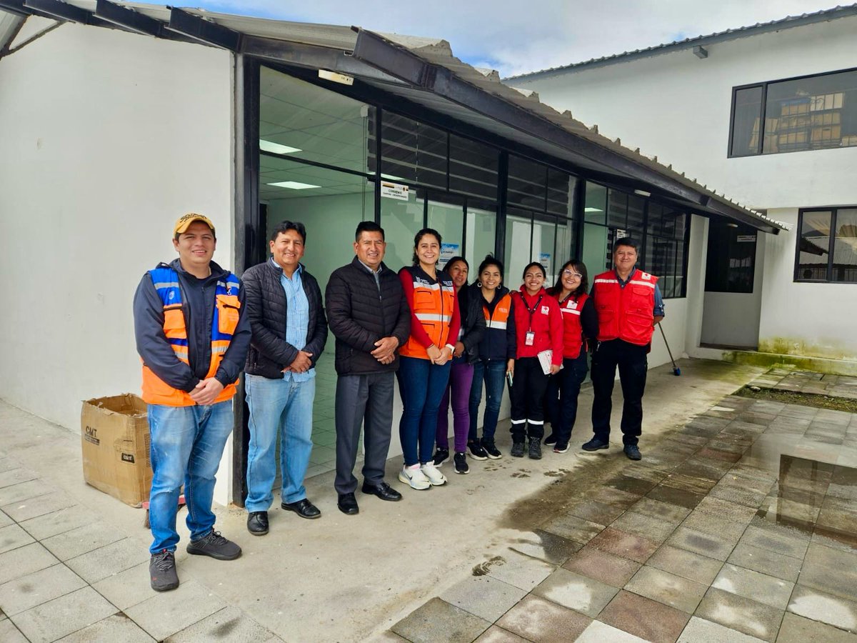 Riesgos_Ec's tweet photo. Estos centros de interpretación de riesgos serán espacios de encuentro, sensibilizacion y democratización de la información en torno a los riesgos de origen natural. https://t.co/VzPFwNwm8M