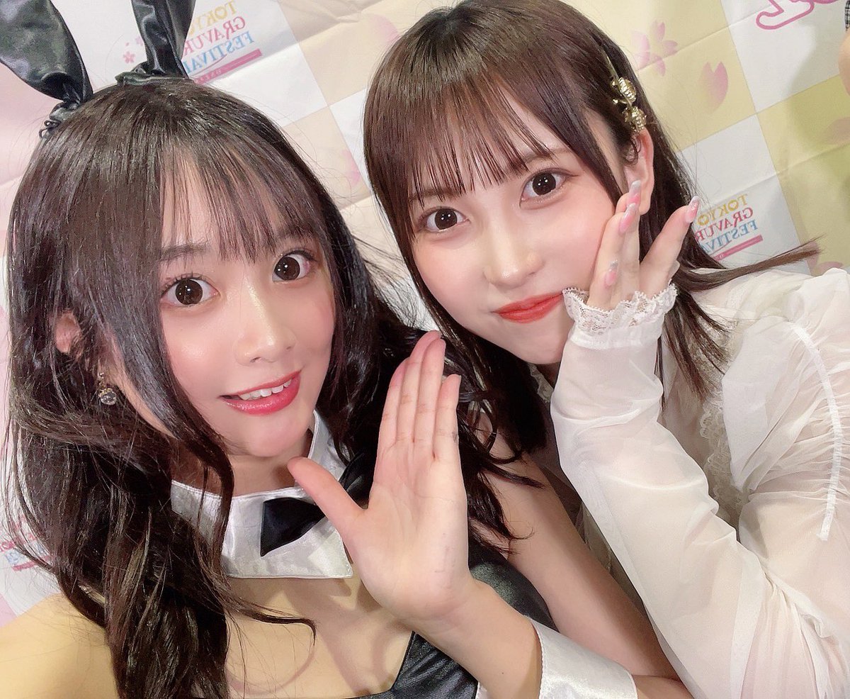 昨日の #春のTGIF にて📸

なんと！ #髙木由莉愛 様と！🥺♡⃛

由莉愛さんがいて下さって
場が凄く明るかったし、

お綺麗すぎて緊張した…🥺

緊張で、伝えそびれてしまったので…ここで😢✨️

『ご卒業おめでとうございます🏮』

 #純ラテ